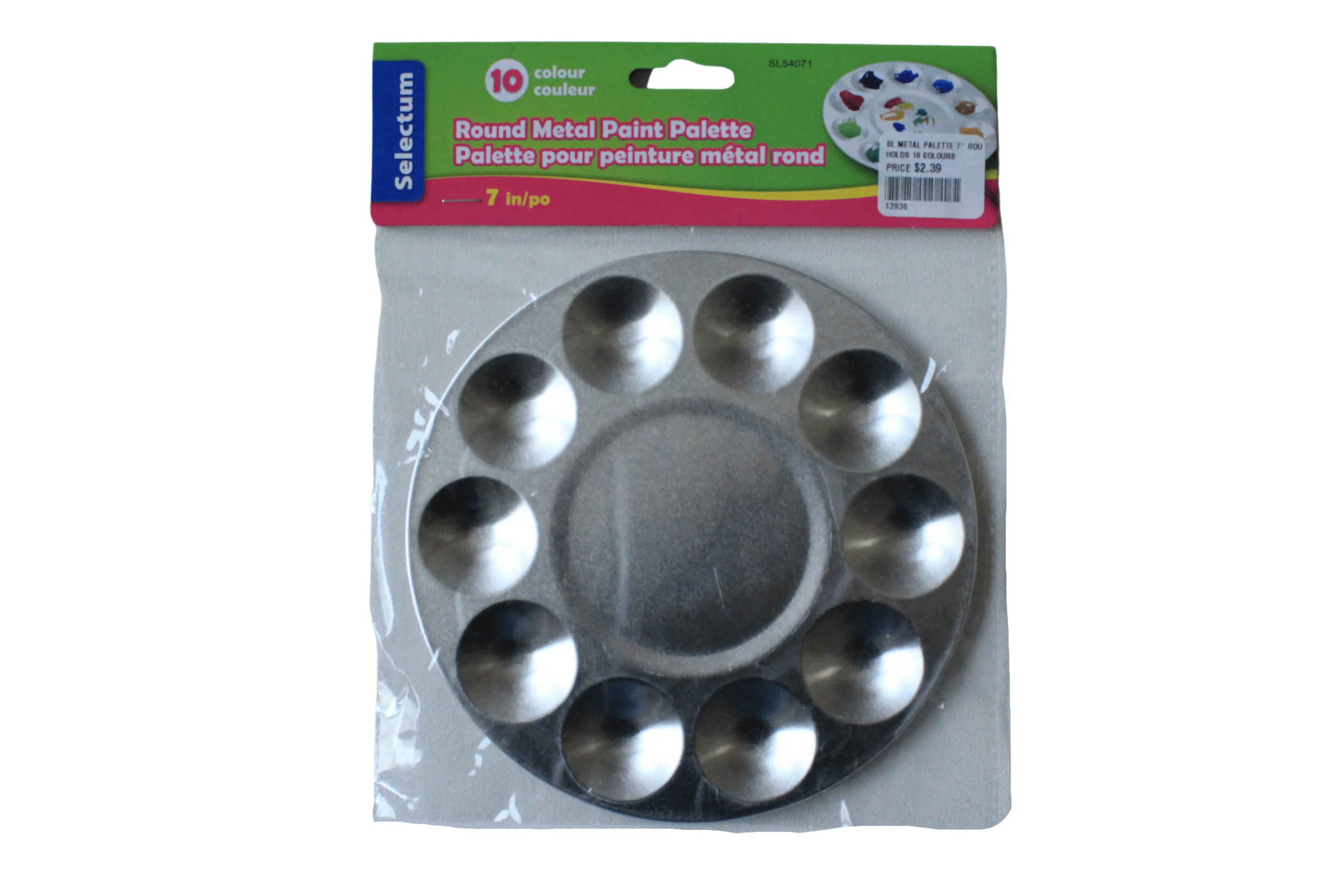 Selectum - Metal Palette - 7" Round