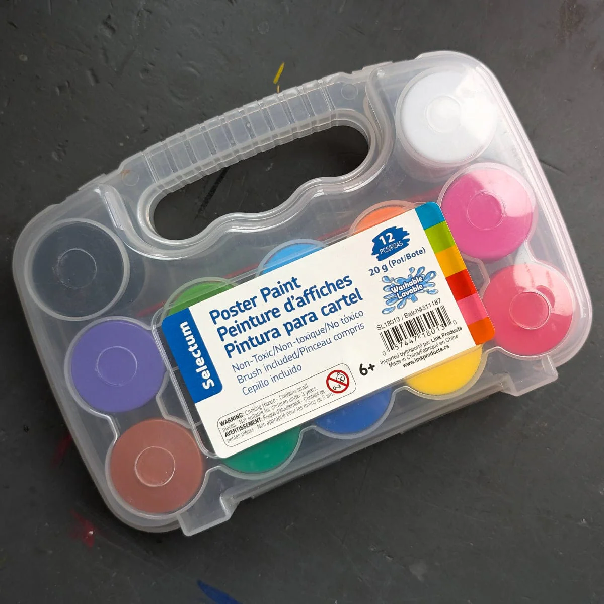 Selectum - Poster Paint - Set of 12 Colours