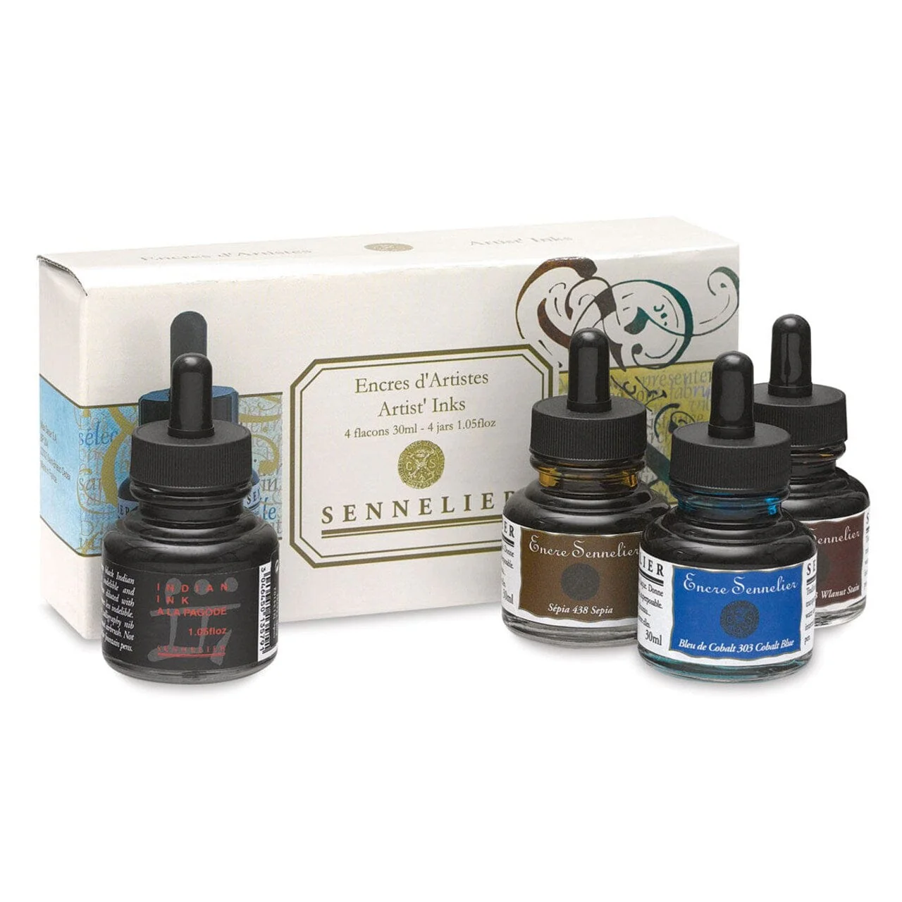 Sennelier - Artists' Inks - 4 Colour Set - Image 2