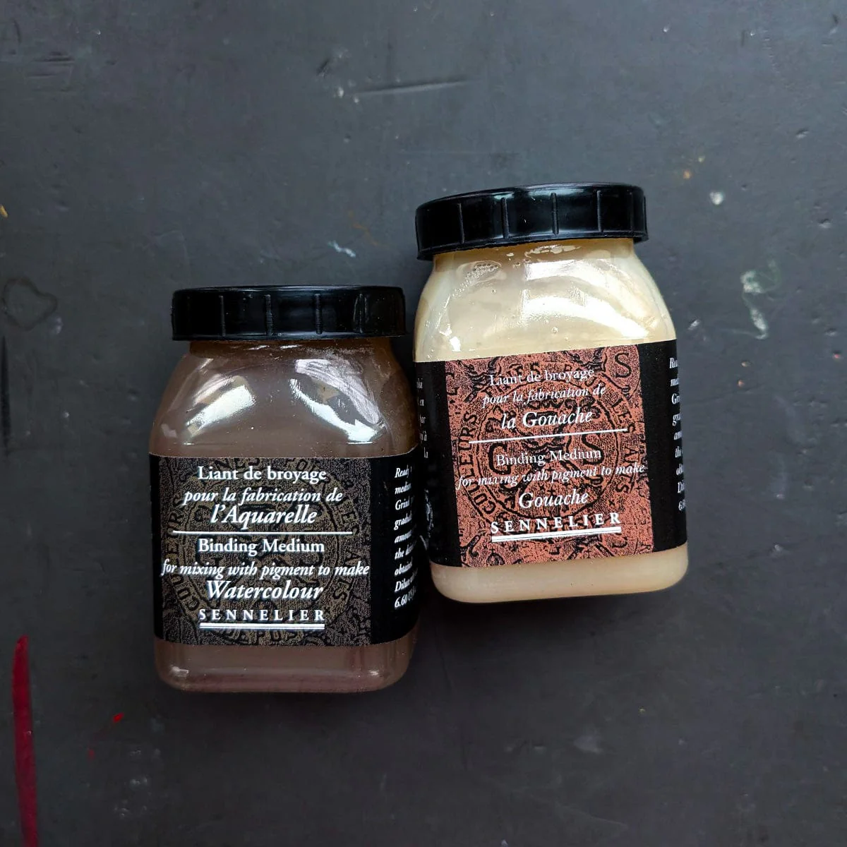 Sennelier - Binding Mediums - 200mL Jars