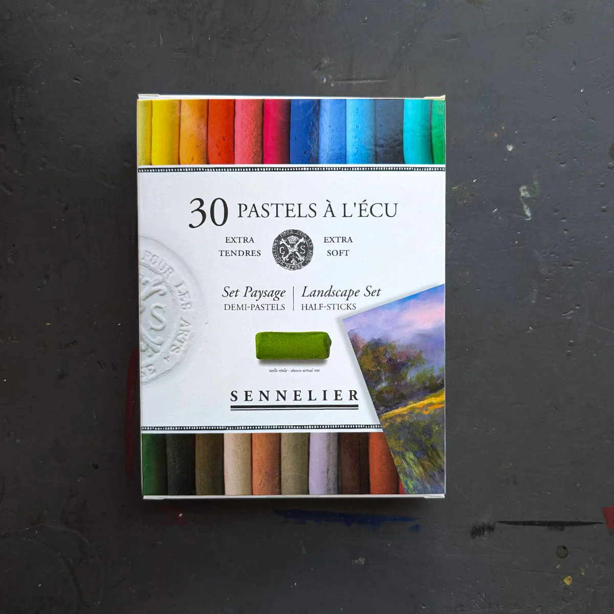 Sennelier - Extra Soft Pastels - Landscape Set - 30 Half Sticks