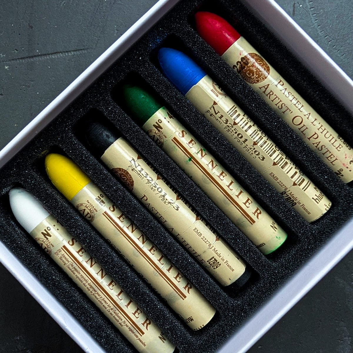 Sennelier - Oil Pastels - 6 Discovery Colour Set - Image 2