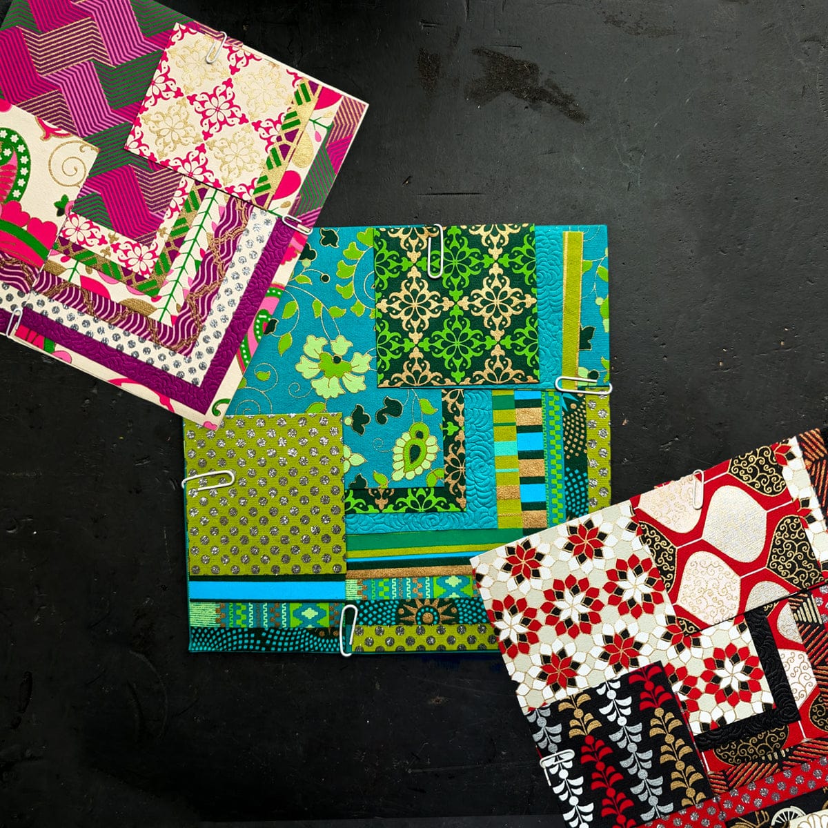 Shizen Design - Decorative Handmade Papers - Square Sheet - Packs of 16