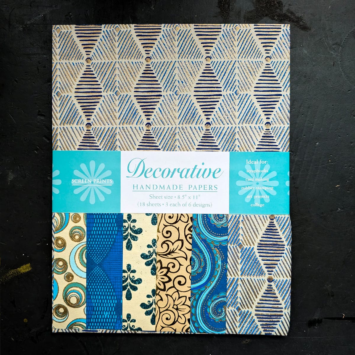 Shizen Design - Decorative Handmade Papers - 8.5x11" Sheet - Packs of 18 - Image 2