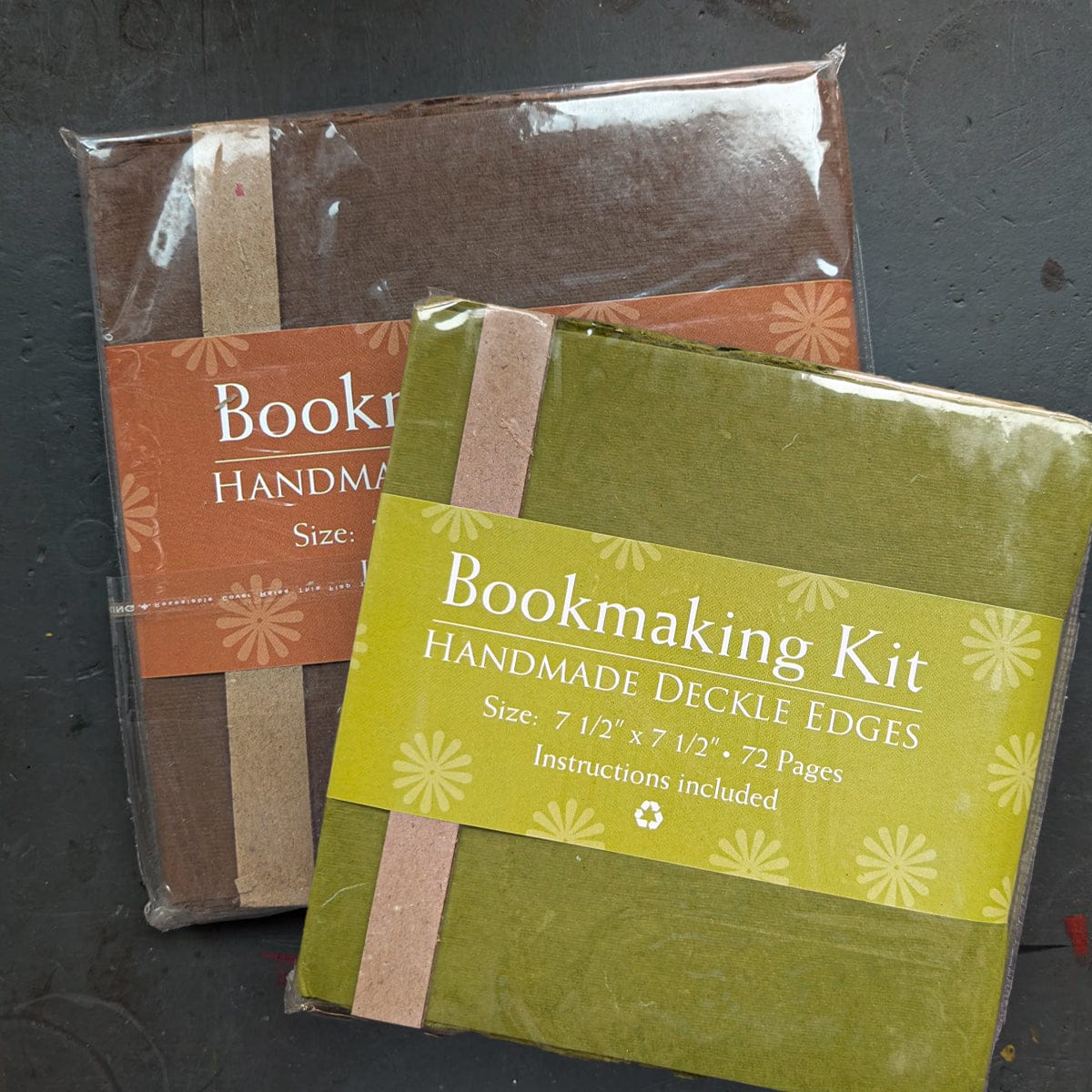 Shizen Design - Handmade Deckle Edge - Bookmaking Kits - 7.5x7.5"