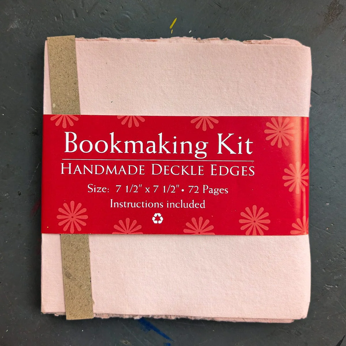 Shizen Design - Handmade Deckle Edge - Bookmaking Kits - 7.5x7.5" - Image 6