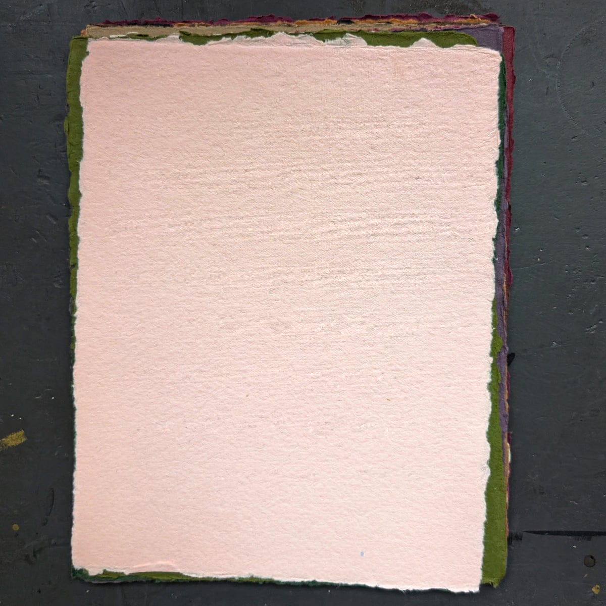 Shizen Design - Handmade Deckle Edge Pastel Paper - Multi Colours - 25 Sheet Bundle - Image 3