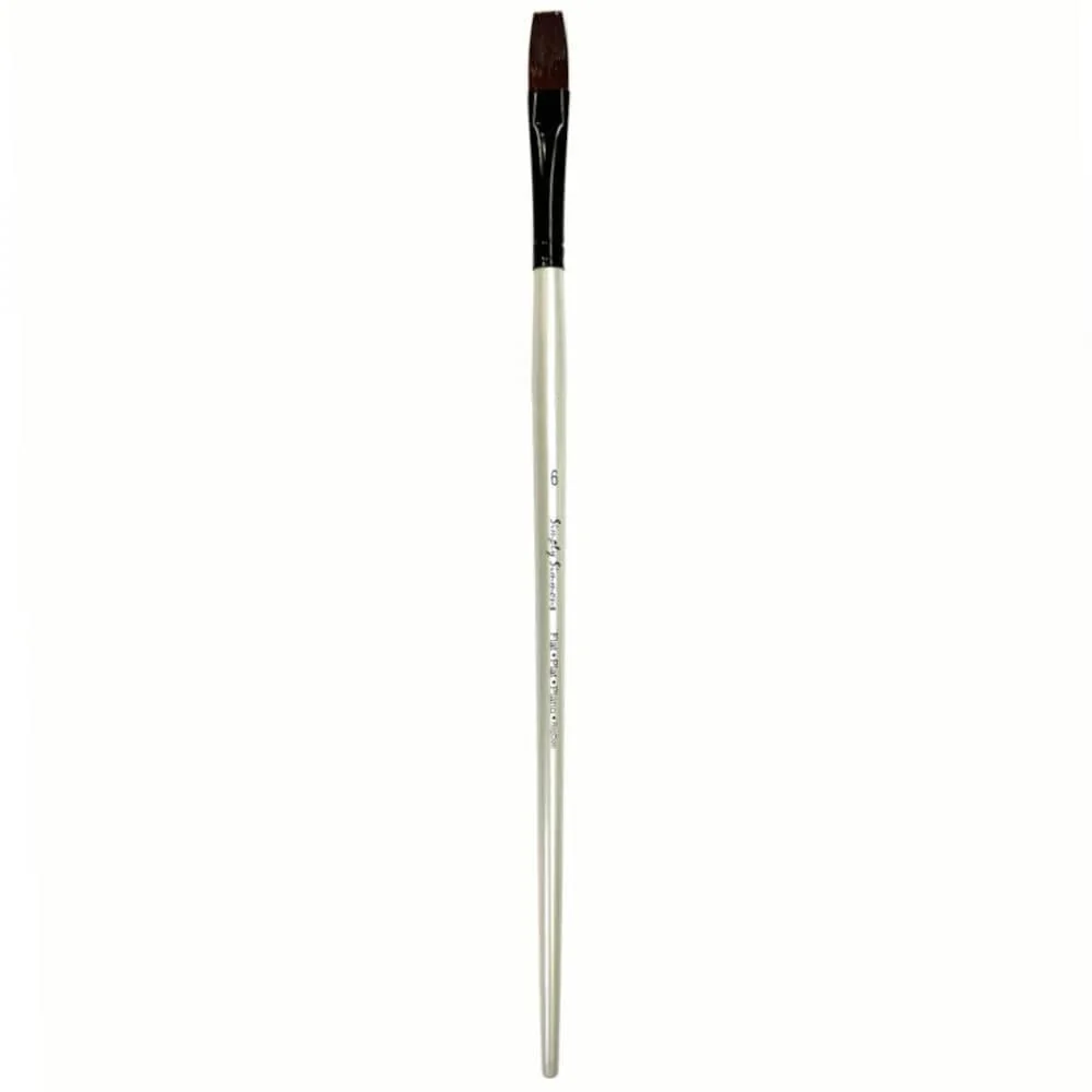 Simply Simmons - Burgundy Synthetic Brushes - Flat - Image 5
