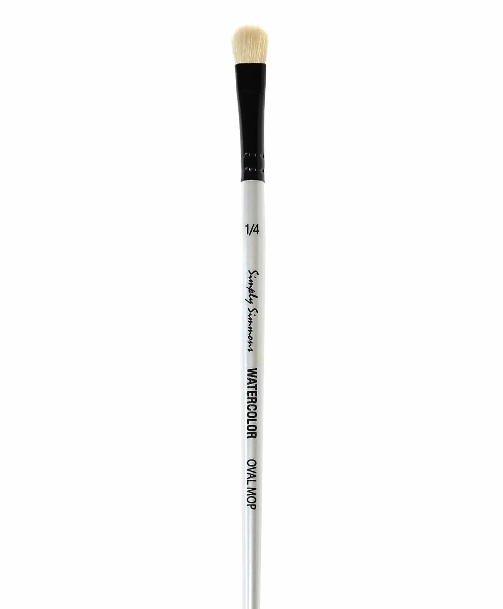 Simply Simmons - Specialty Brushes - White Goat Hair - Oval Wash/Mop