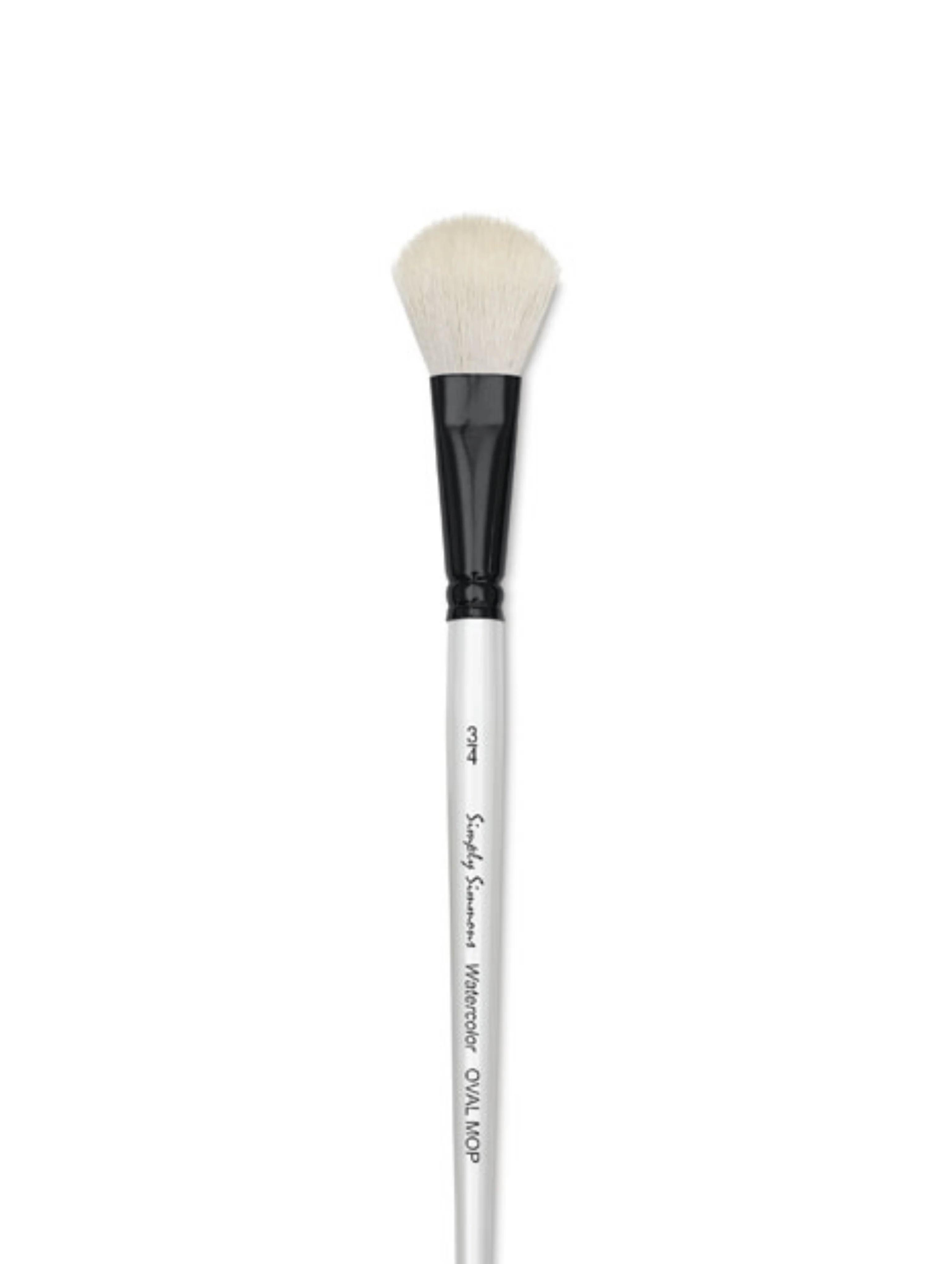 Simply Simmons - Specialty Brushes - White Goat Hair - Oval Wash/Mop - Image 3