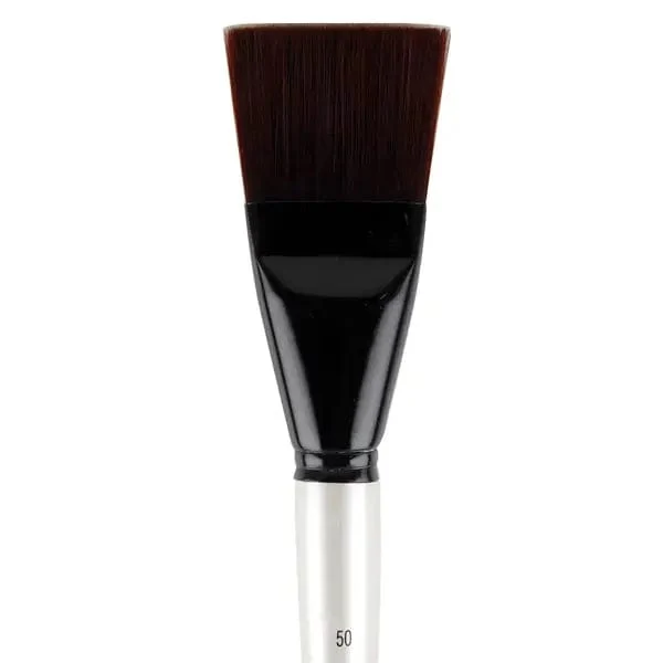 Simply Simmons - XL Burgundy Synthetic Brush - Flat #50