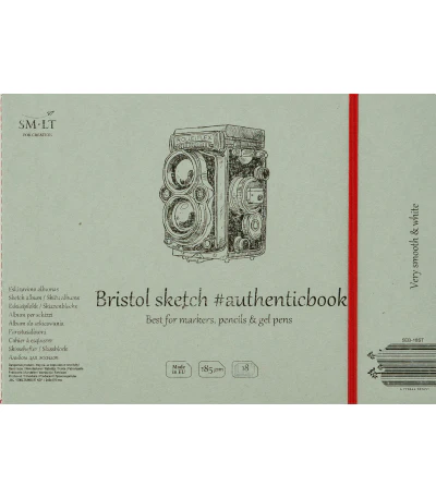 SM-LT - Stitched Bristol Pad - 24.5x17.6cm