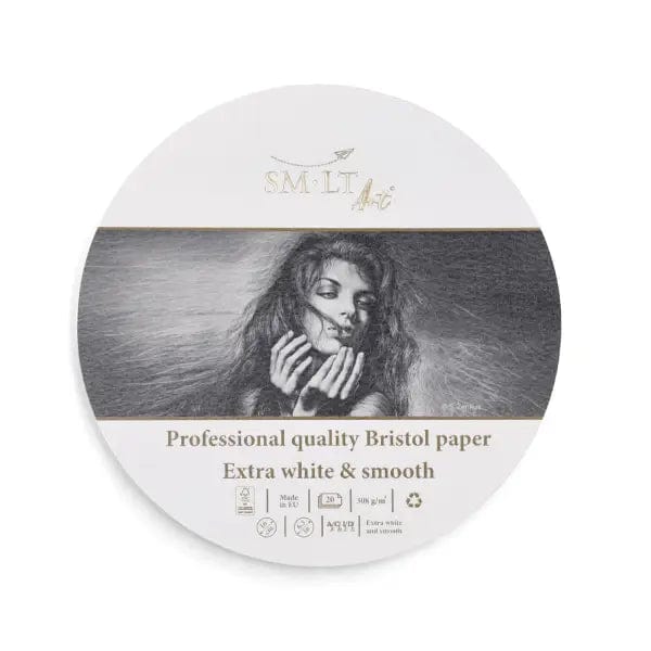 SM-LT - Bristol Paper - Smooth - 16cm Round