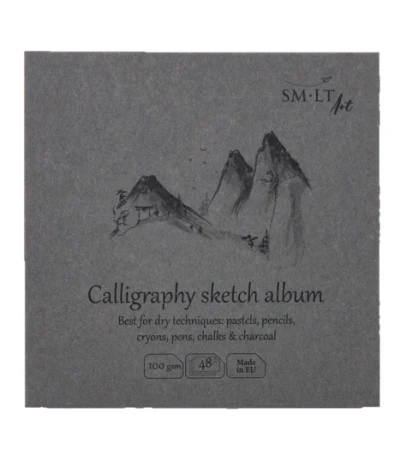SM-LT - Layflat Calligraphy Book - 14x14cm