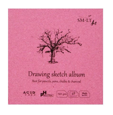 SM-LT - Layflat Drawing Book - 14x14cm