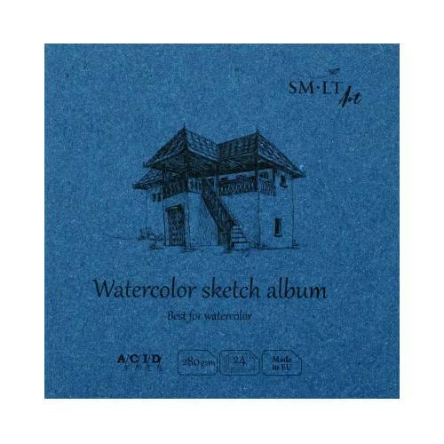 SM-LT - Layflat Watercolour Book - 14x14cm