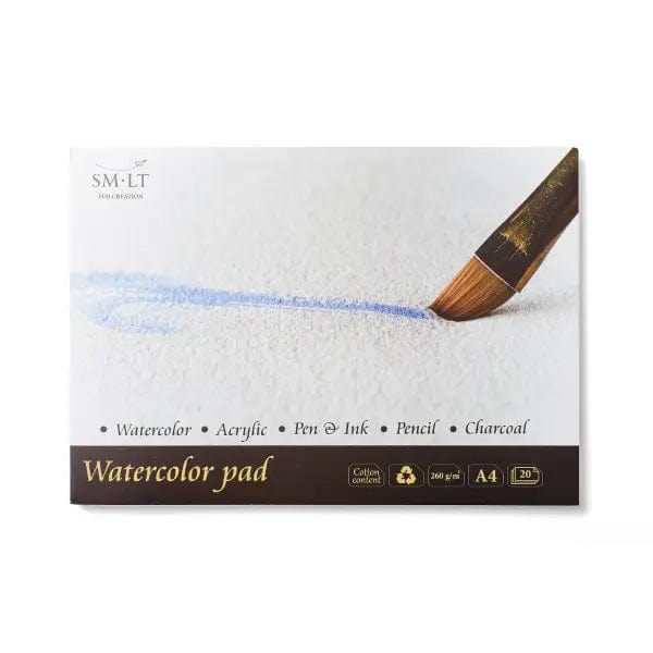 SM-LT - Watercolour Pad - Cold Press - 260gsm - 30x21cm / A4