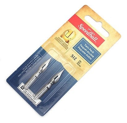 Speedball - Pen Nibs - #512 - 2 Pack