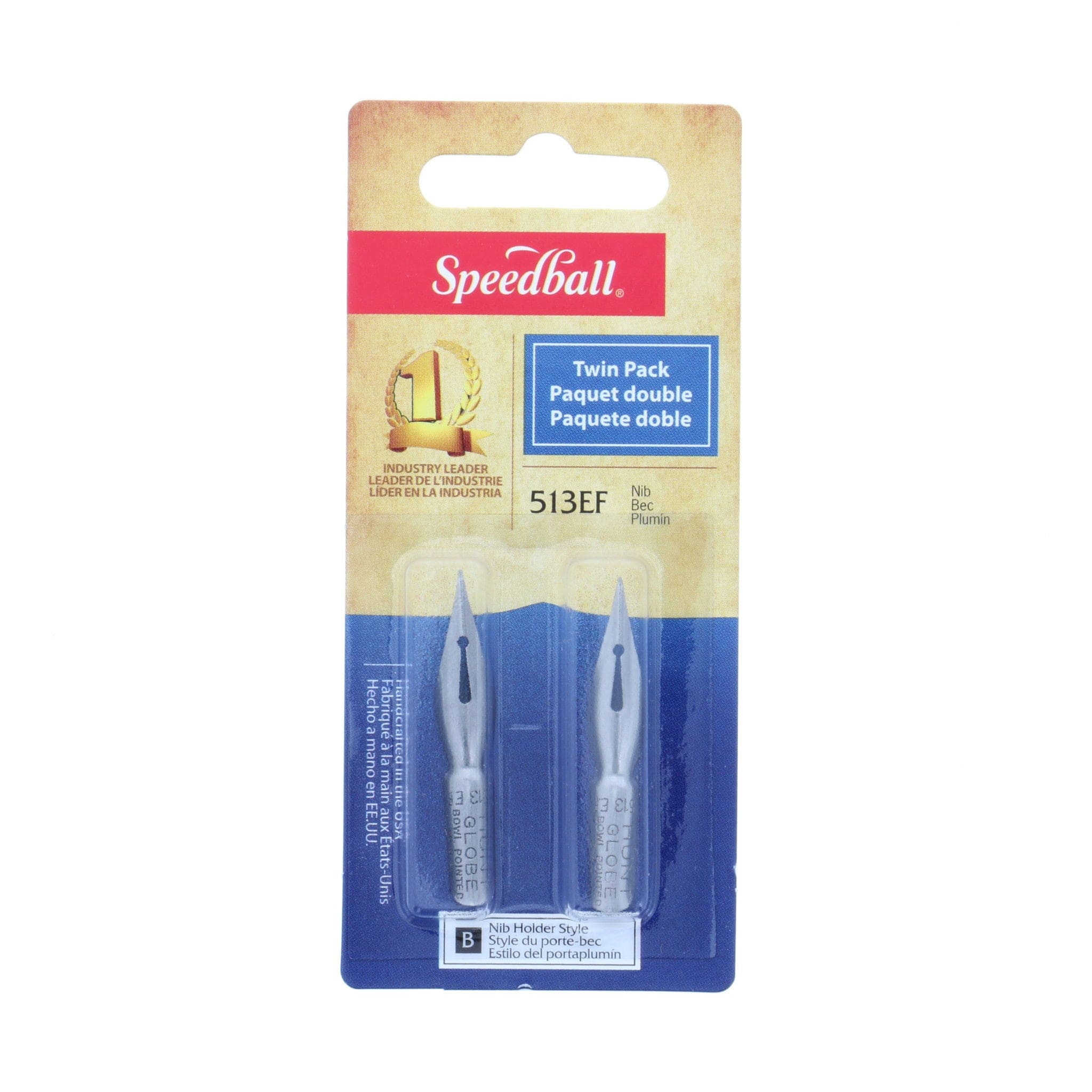 Speedball - Pen Nibs - #513EF - 2 Pack