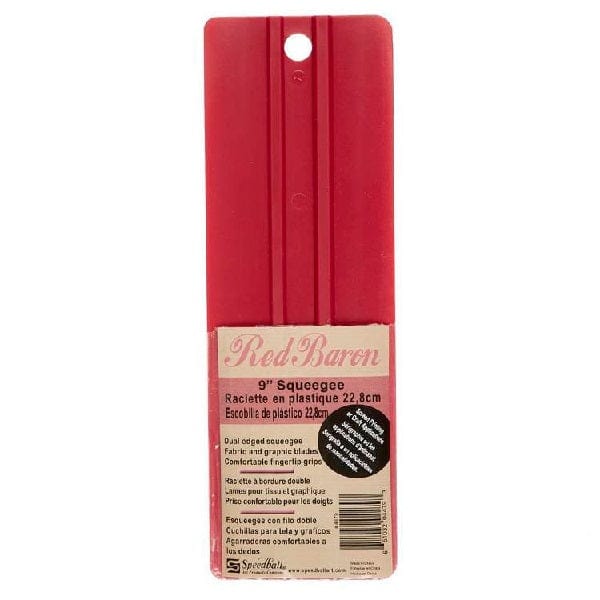 Speedball - Red Baron Squeegee - 9" Blade