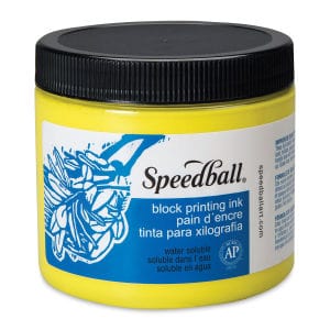 Speedball - Water-Soluble Block Printing Ink - 16oz Jars - Image 12