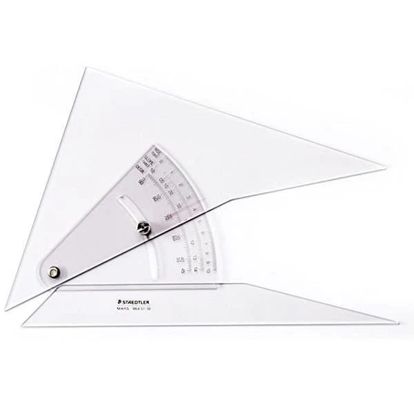 Staedtler - Adjustable Triangle - 10" Edge