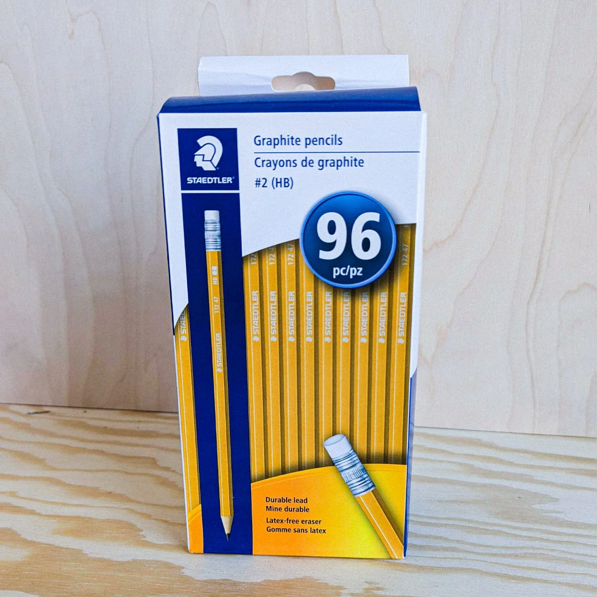 Staedtler - Graphite Pencils - Pre-sharpened #2 HB - Box of 96