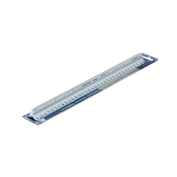 Staedtler - Mars Tri-Scale Ruler - Architect - 12" Imperial - Student