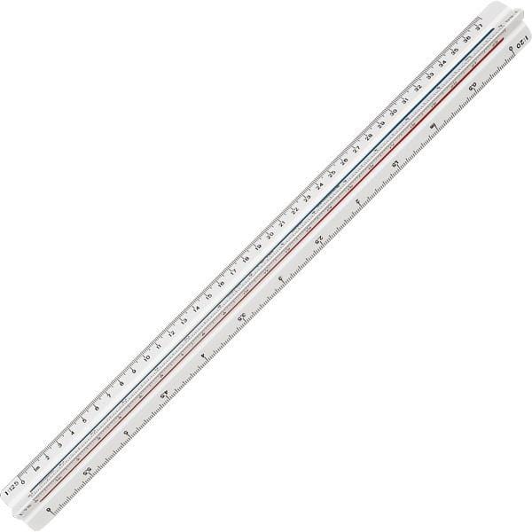 Staedtler - Mars Tri-Scale Ruler - Mechanical Engineer - 30cm Metric - Professional