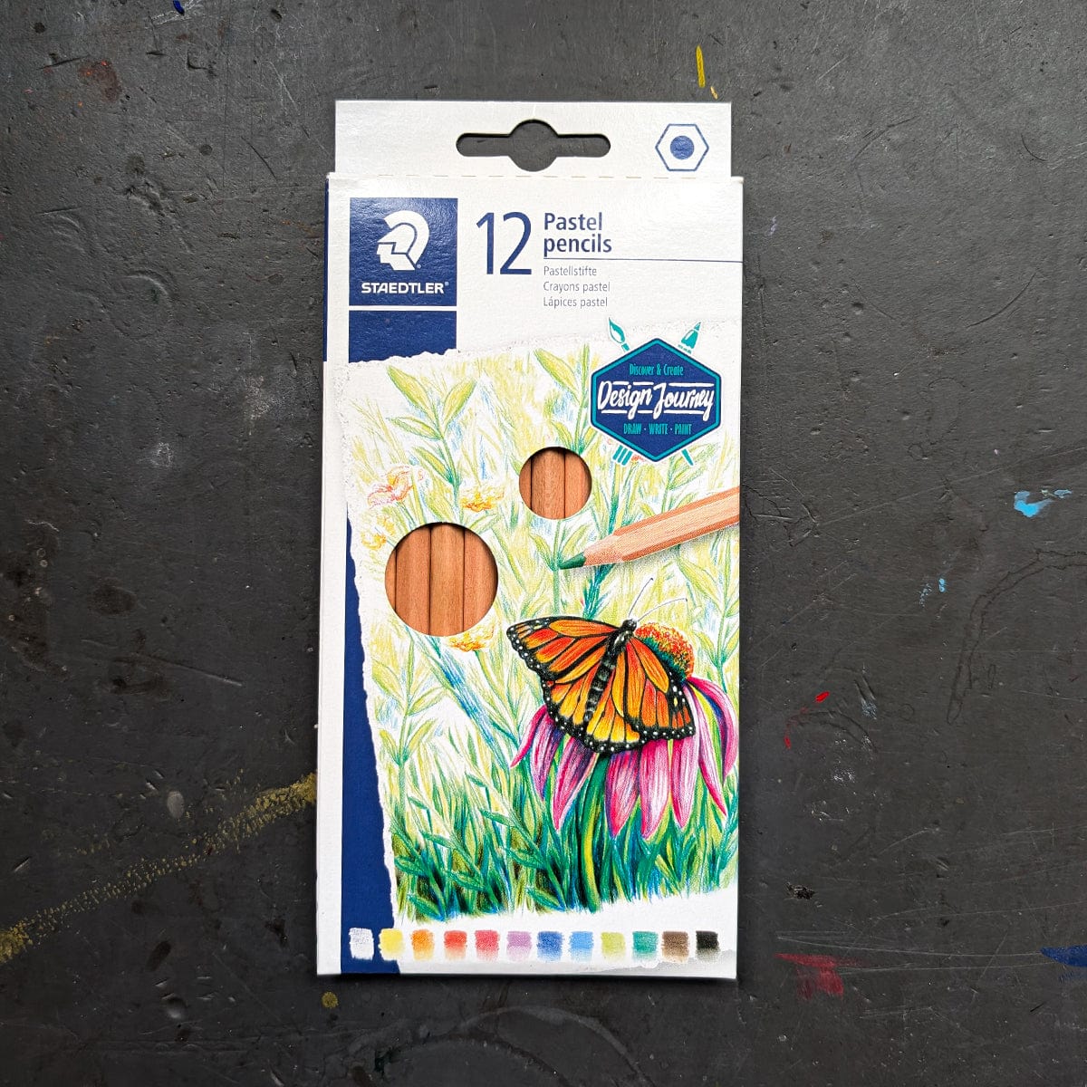 Staedtler - Pastel Pencils - Set of 12 Colours