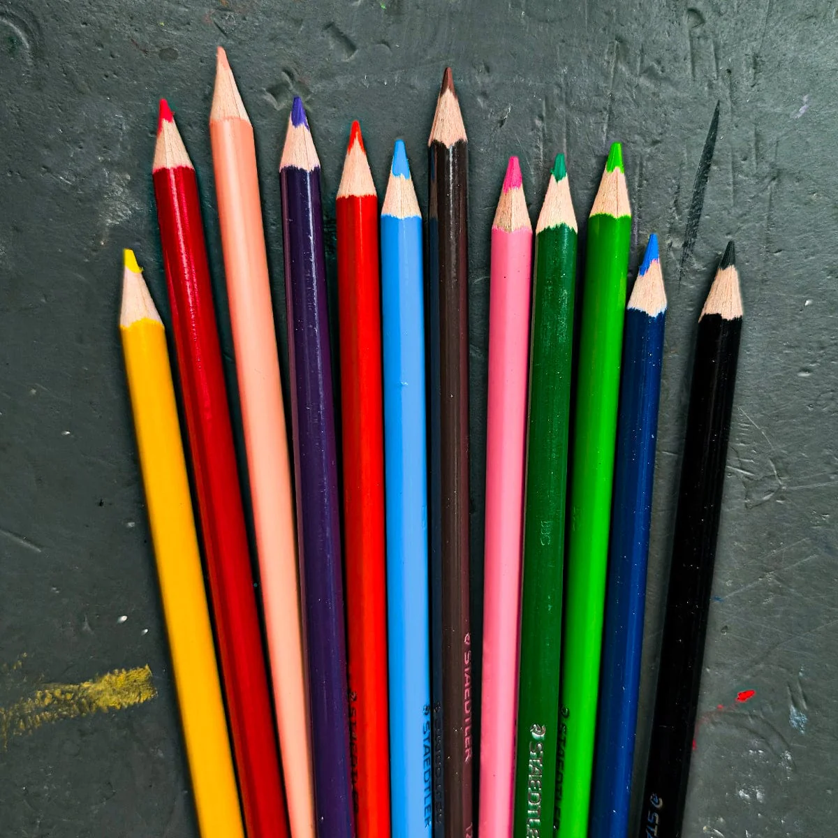 Staedtler - Watercolour Pencils - Set of 12 Colours - Image 2