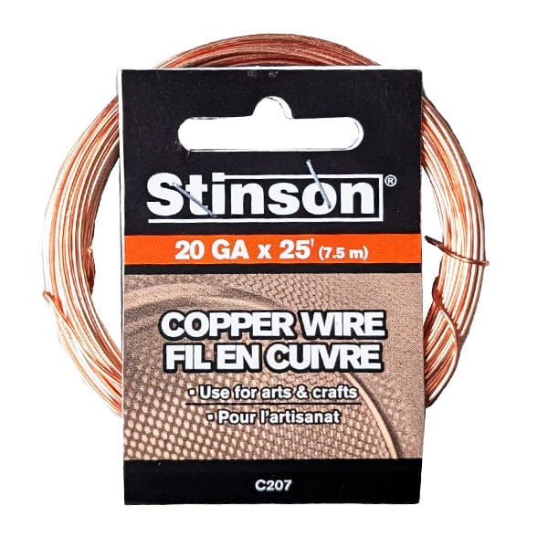 Stinson - Copper Wire - 20 Gauge x 25' Spool