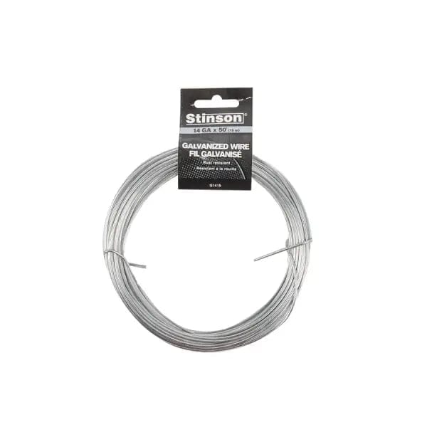 Stinson - Galvanized Wire - 14 Gauge x 50' Spool