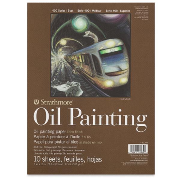 Strathmore - 400 Series - Oil Paper Pad - 9x12"