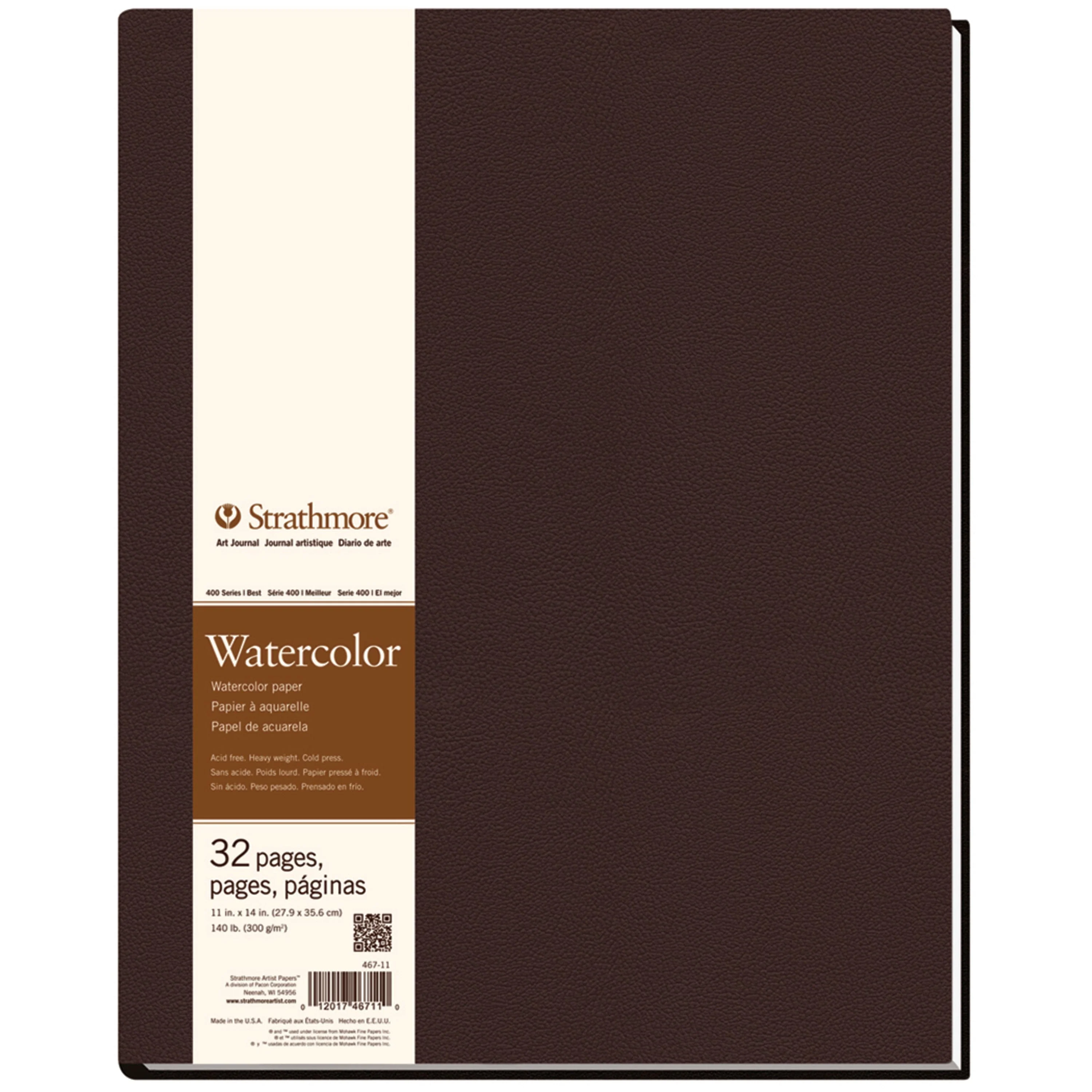 Strathmore - 400 Series - Hardcover Watercolour Journal - 8.5x11"