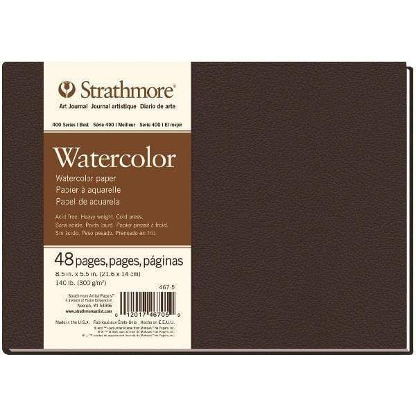Strathmore - 400 Series - Hardcover Watercolour Journal - 8.5x5.5"