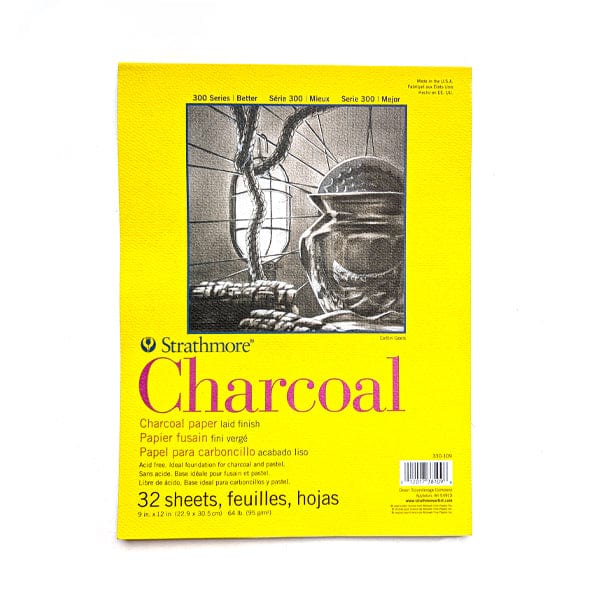 Strathmore - 300 Series - Charcoal Paper Pad - 9x12"