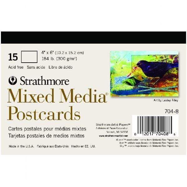 Strathmore - Mixed Media Postcards - 4x6" Pad