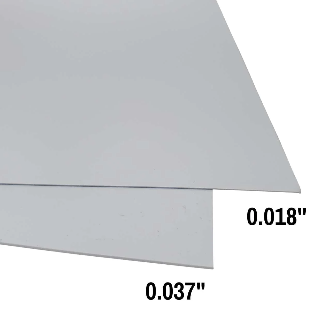 Styrene - 0.037" Thick - 18x24" Sheet