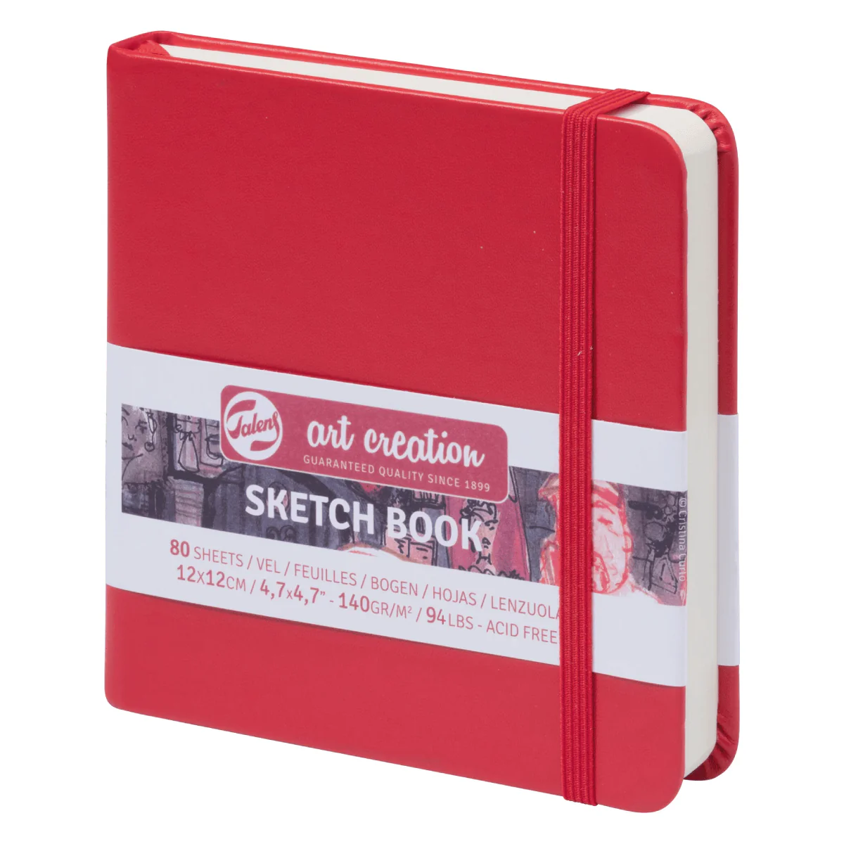 Talens Art Creation - Sketch Book - 12x12cm - Square - Image 13