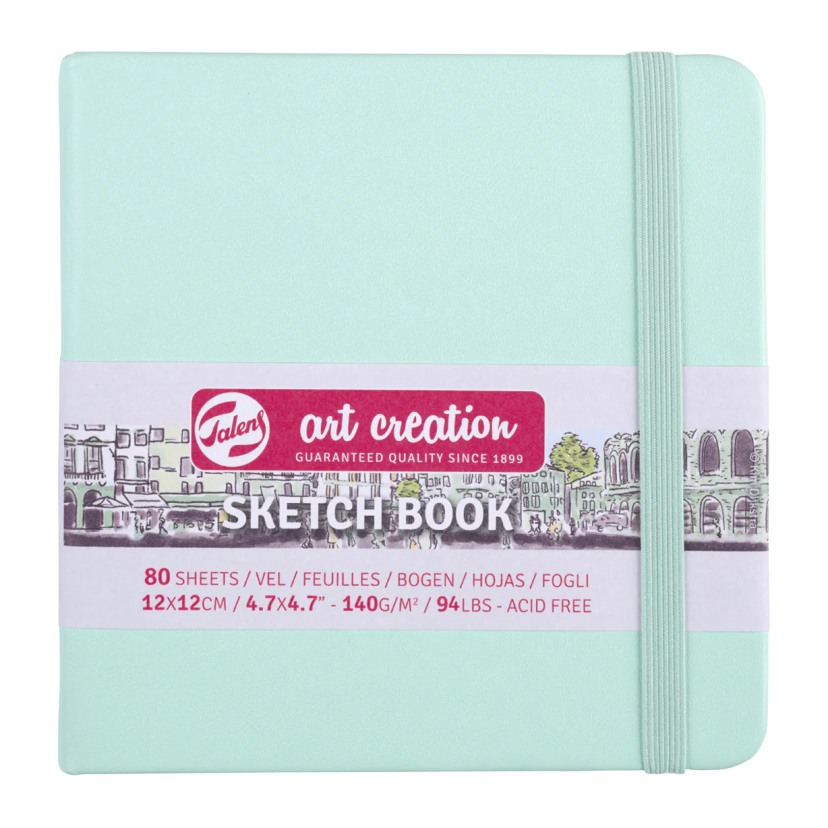 Talens Art Creation - Sketch Book - 12x12cm - Square - Image 6