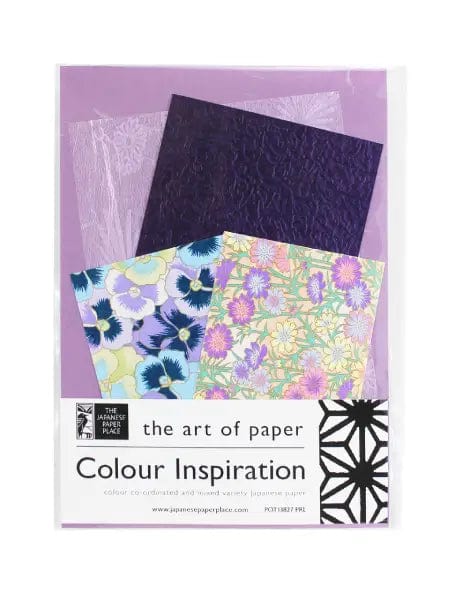 The Japanese Paper Place - Paper Potluck - Colour Inspiration - Purple