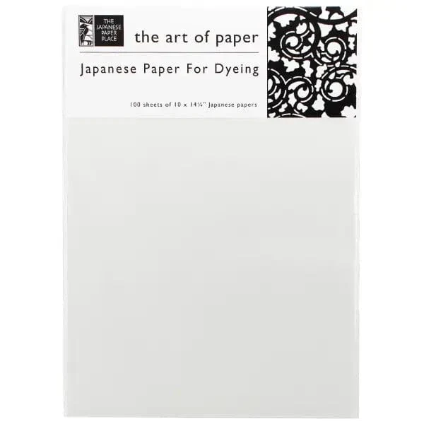 The Japanese Paper Place - Japanese Paper for Dyeing - 10x14¼ Sheets - 100 Pack