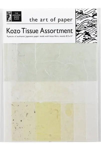 The Japanese Paper Place - Paper Potluck - Kozo Tissue Assortment - Eggshell