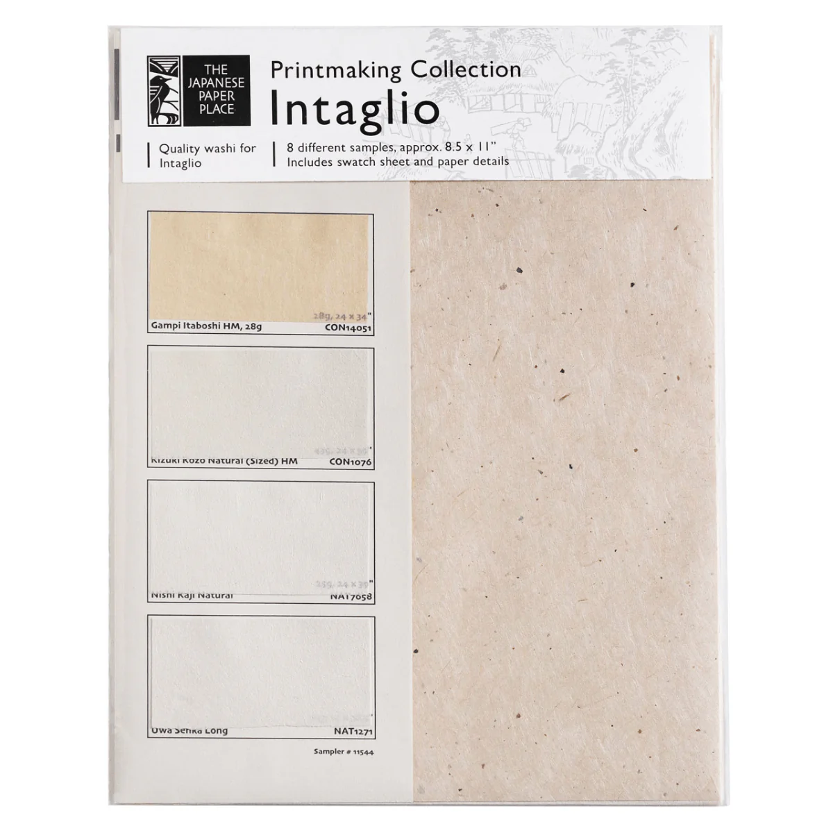 The Japanese Paper Place - Printmaking Collection - Intaglio - 8 Sheets