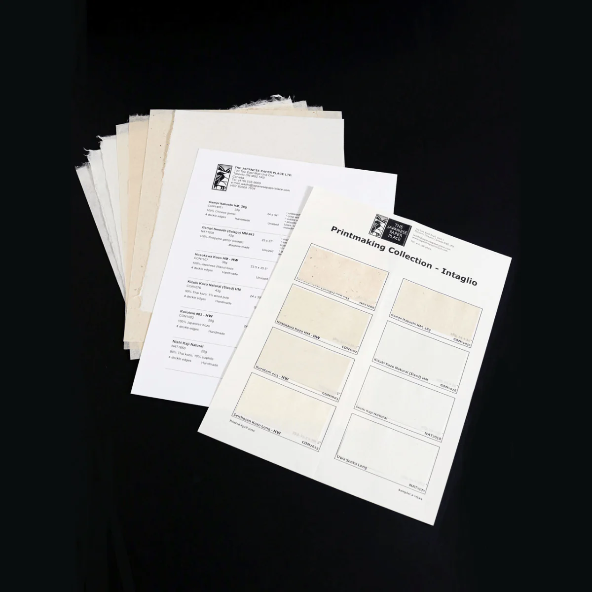 The Japanese Paper Place - Printmaking Collection - Intaglio - 8 Sheets - Image 2