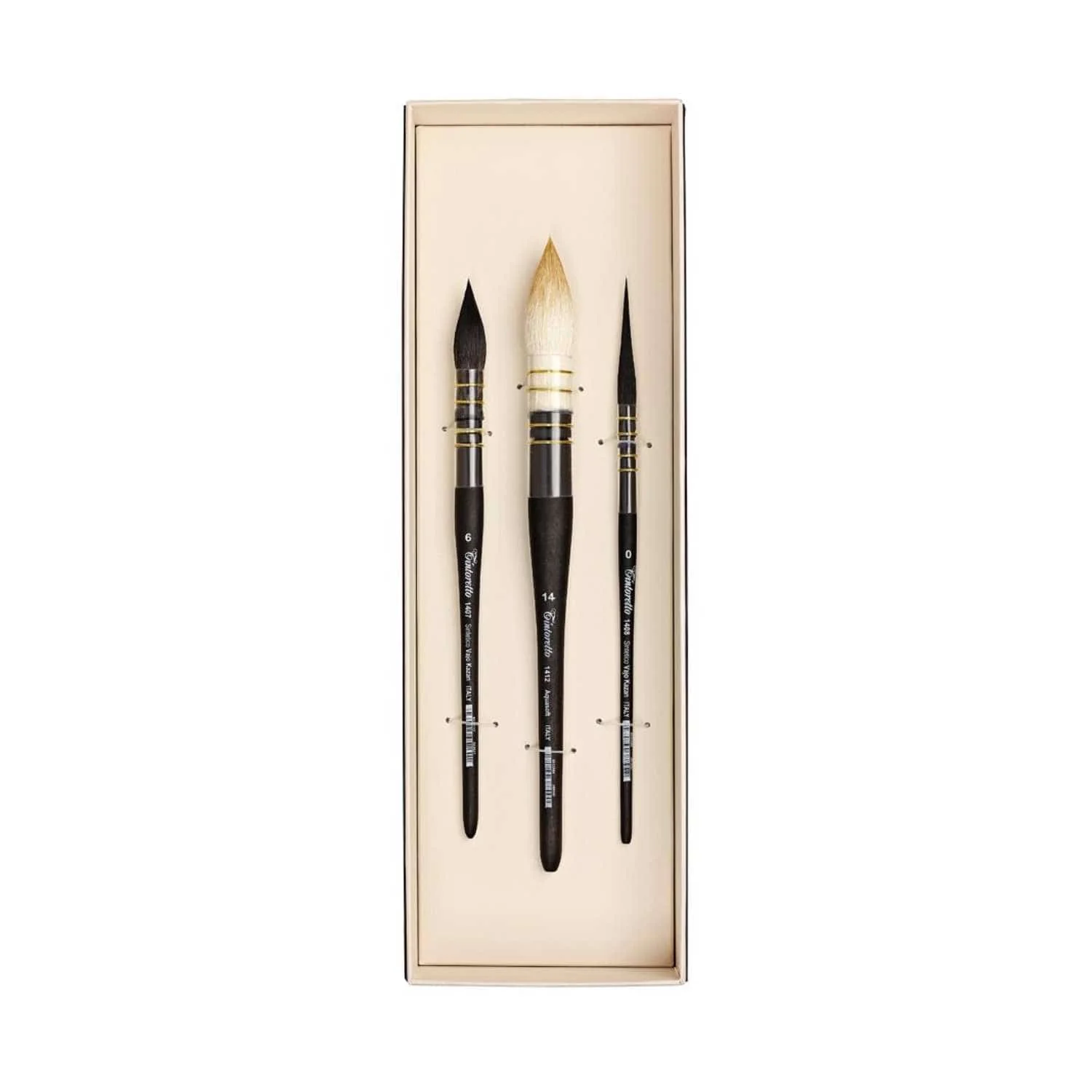 Tintoretto - Signature Artist Kit: Feltracco - 3 Piece Brush Set - Image 2
