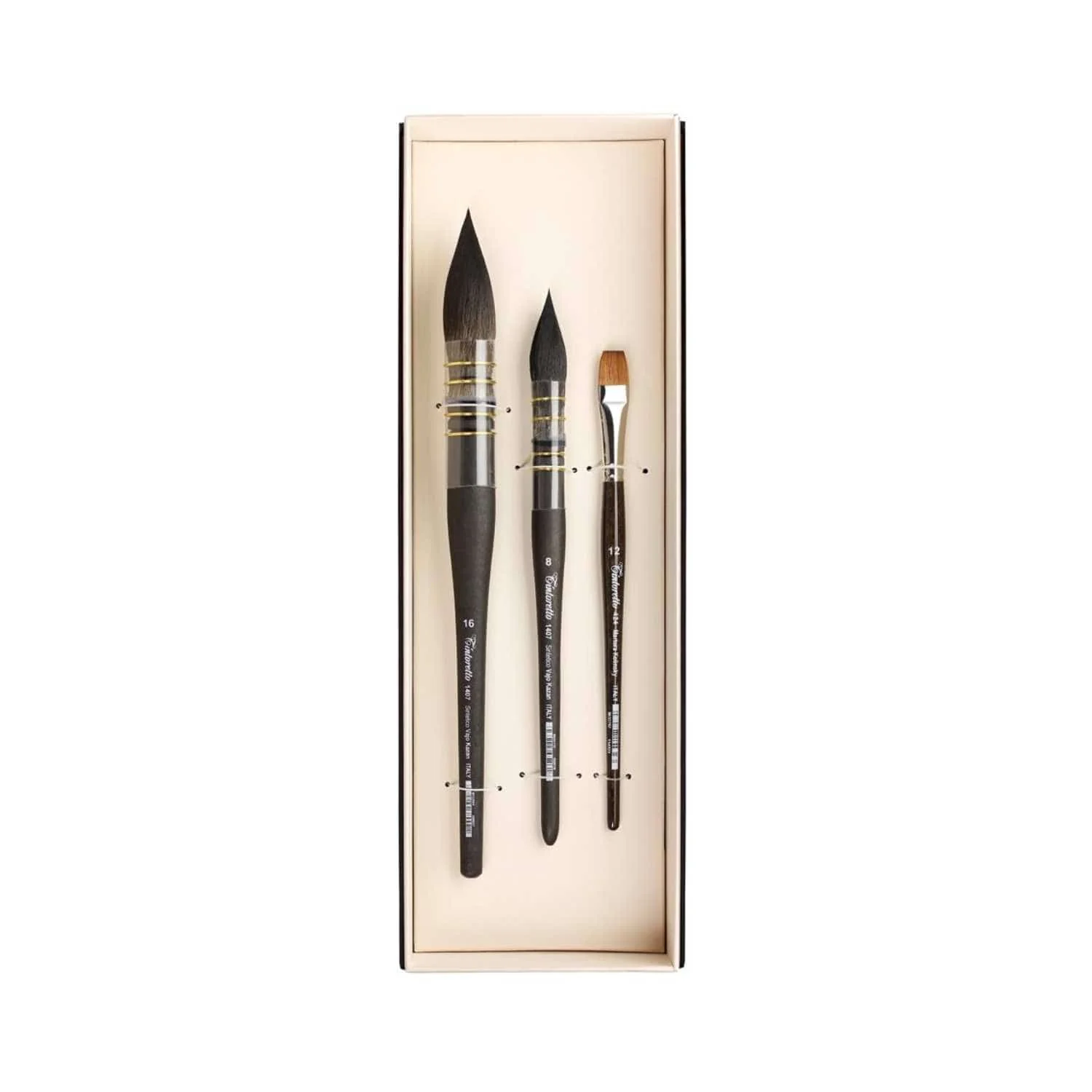Tintoretto - Signature Artist Kit: Jan Min - 3 Pieces Brush Set - Image 2