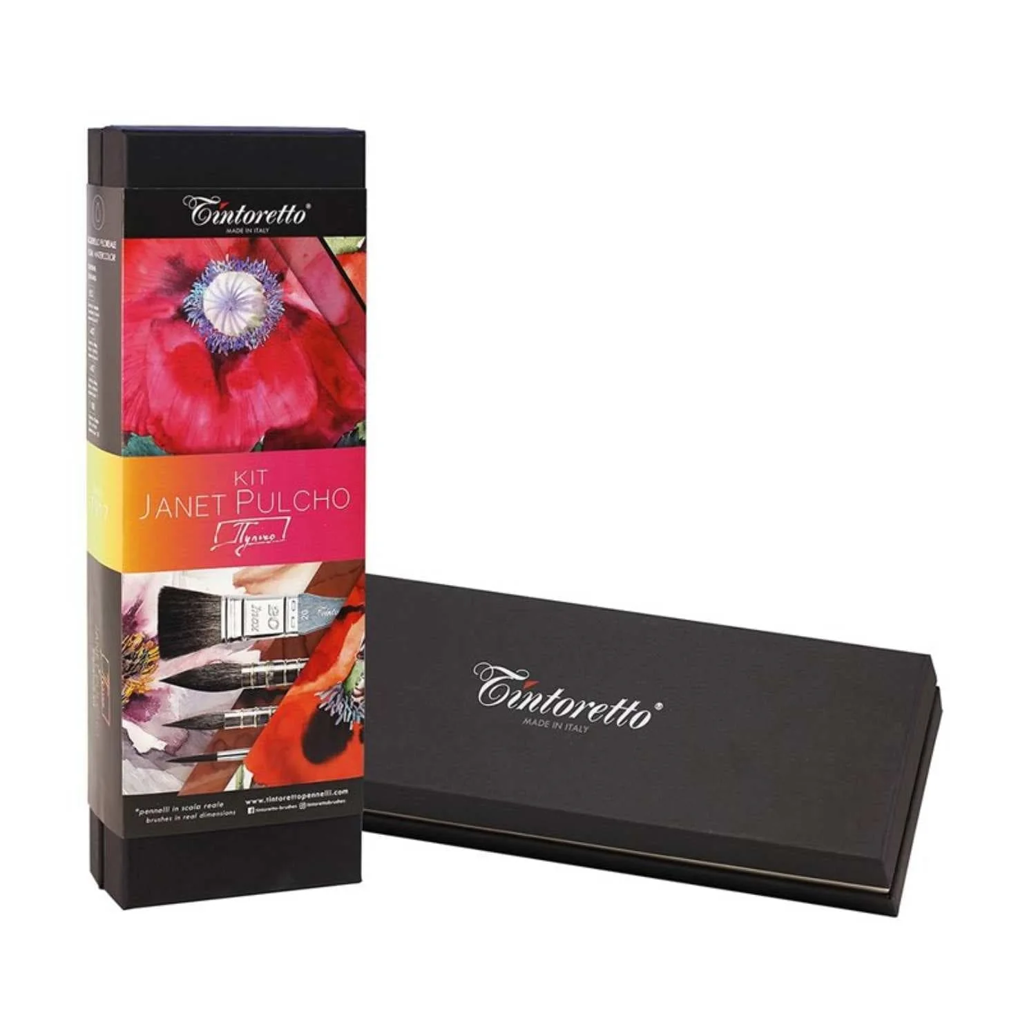 Tintoretto - Signature Artist Kit: Janet Pulcho - 4 Piece Brush Set - Image 2