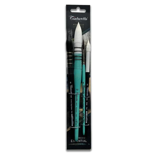 Tintoretto - Brush Bundle - Feltracco Essential Set - 4 Pieces